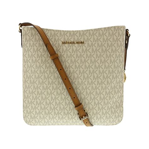 jet set messenger bag michael kors|Michael Kors vanilla jet set.